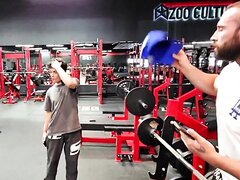 Muscular Alpha Male Slaps Gen Z Tik Toker At Gym