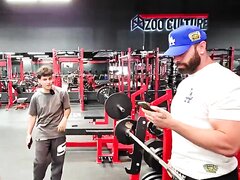 Muscular Alpha Male Slaps Gen Z Tik Toker At Gym