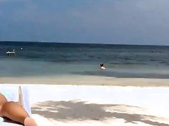 Wife Flashing At Public Beach