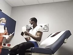 Jerking Off In The Doctor’s Office *Caught*