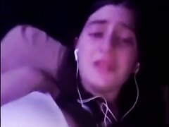 Teen Has Eye Twisting Orgasm On Video Call(sound Delay)