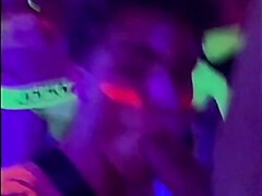 ANOTHER F*GGOT SUCKING COCK IN THE CLUB