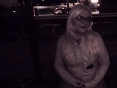 Outdoor Sex Meeting With Blonde Glasses Snake