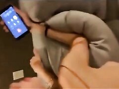 COLLEGE TEEN WHORE CHEATING BAREBACK & CALLS HER BF