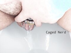 Piss Locked In Chastity