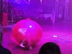 Big Balloon Pops And Leaves Man Naked At Circus