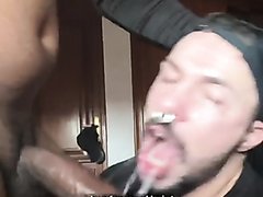 DEEPTHROAT BBC WITH PUKE