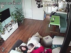 IPCAM – Busty German Woman Gets Fucked On The Couch