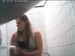 Pregnant Student Quick Piss