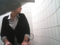 Pregnant Student Pee In Public Toilet