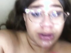 Light Skinned Bbw Makes Herself Puke (2 Clips)