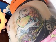 Tattooed Belly Movement