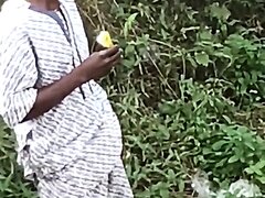 Big Dicked African Caught After Public Piss