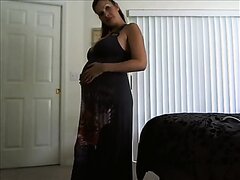 Pregnant Belly Stuffing   Video 6