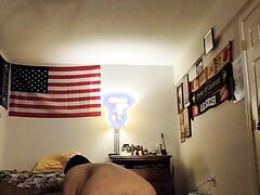 Chubby Faggot Crawls On All Fours