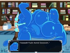 The Big Buff Bottom Slime Gets A Breeding Session