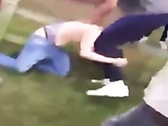 White Boy Tries To Fight, Gets Wedgie Instead