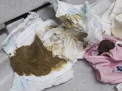 Messy Diaper Find