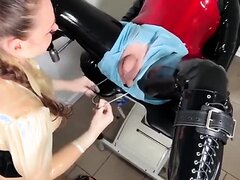 From Man To Nullo – Mistress Sewn Up Cock And Balls   Video 2