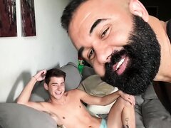 Proud Top Daddy And His Cutie Twink Fucktoy.