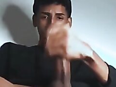 Big Black Cumshot   Video 2