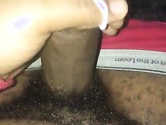 SMALL BLACK DICK CUMMING