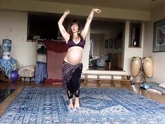 Pregnant Women Dancing