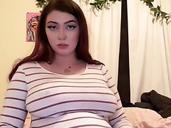 Hot Pregnant Girl Rub Belly