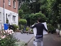 Guy’s Pants Fall Down