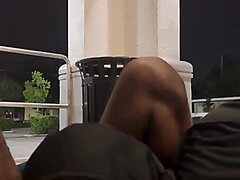 Sucking Sleeping Homeless BBC Beside Sleeping GF (PT.2)