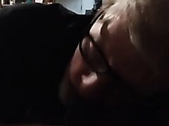 Old White Fag With No Teeth Gums Young Black Cock   Video 2