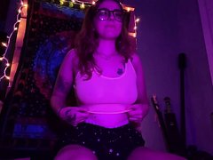 Shy Beauty Flashes Tits