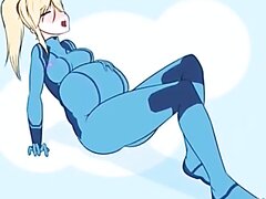 Alien Gives Samus Stomach Pain