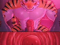 Tiger Cumshot  Creampie   Short Video 338