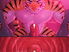 Tiger Cumshot  Creampie   Short Video 338