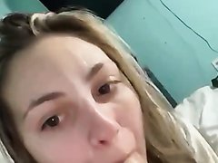 Girl Sucks Dick With Cum On Her Face