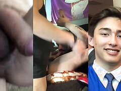 Older Brother Dumps His Load Into His Younger Brother