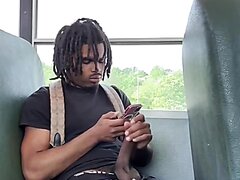 SEXY, Yung Dreadhead Trade *NUTS* On SchoolBus SEAT!